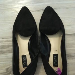 Black Suede Flats